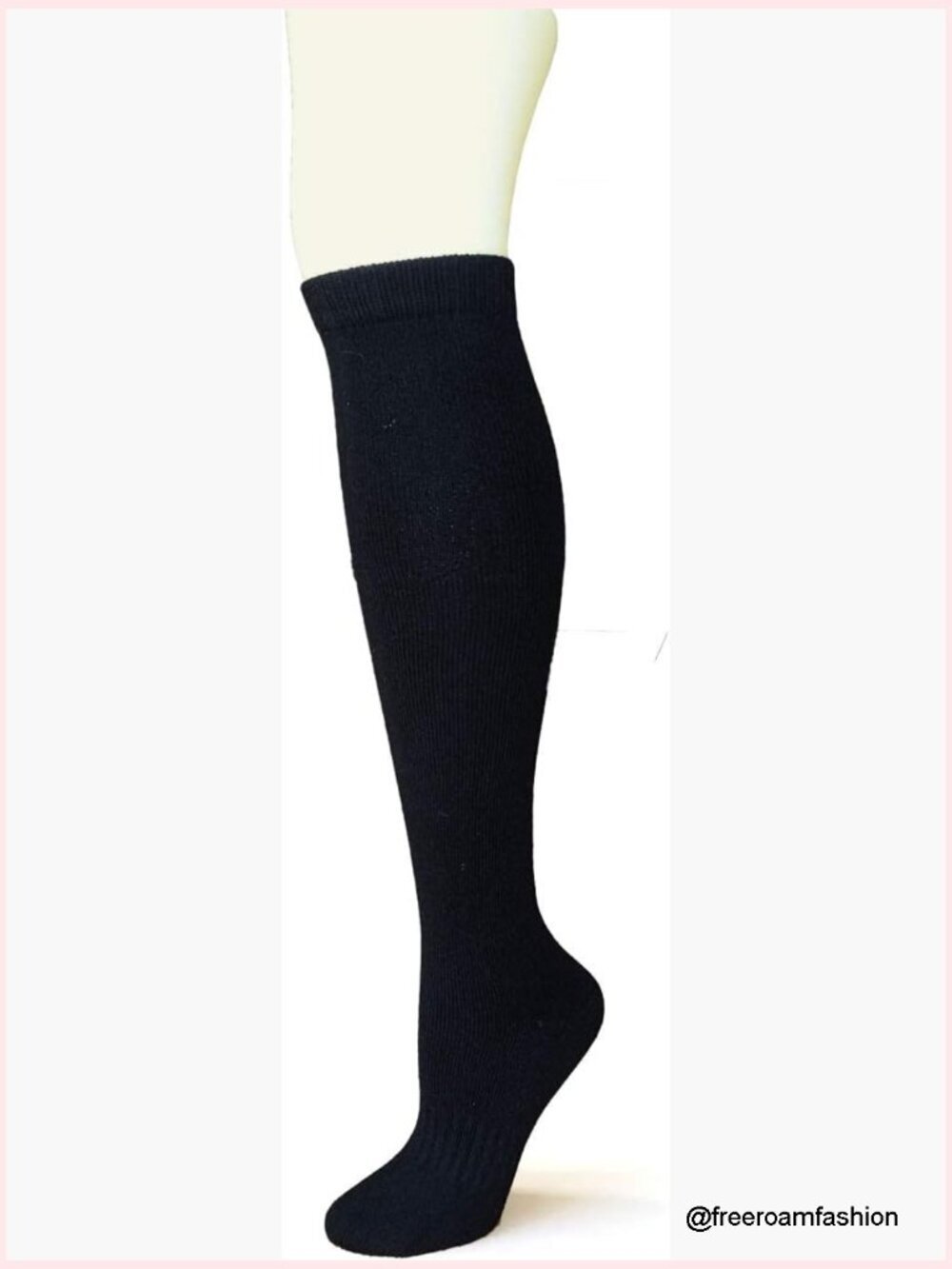 Pure Cashmere Knee High Unisex Skiing Socks